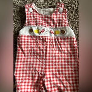 Boys Smocked Romper